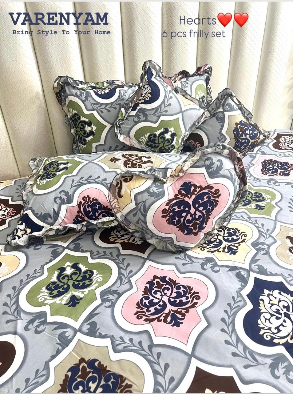 Beautiful 6Pc Cushion Set