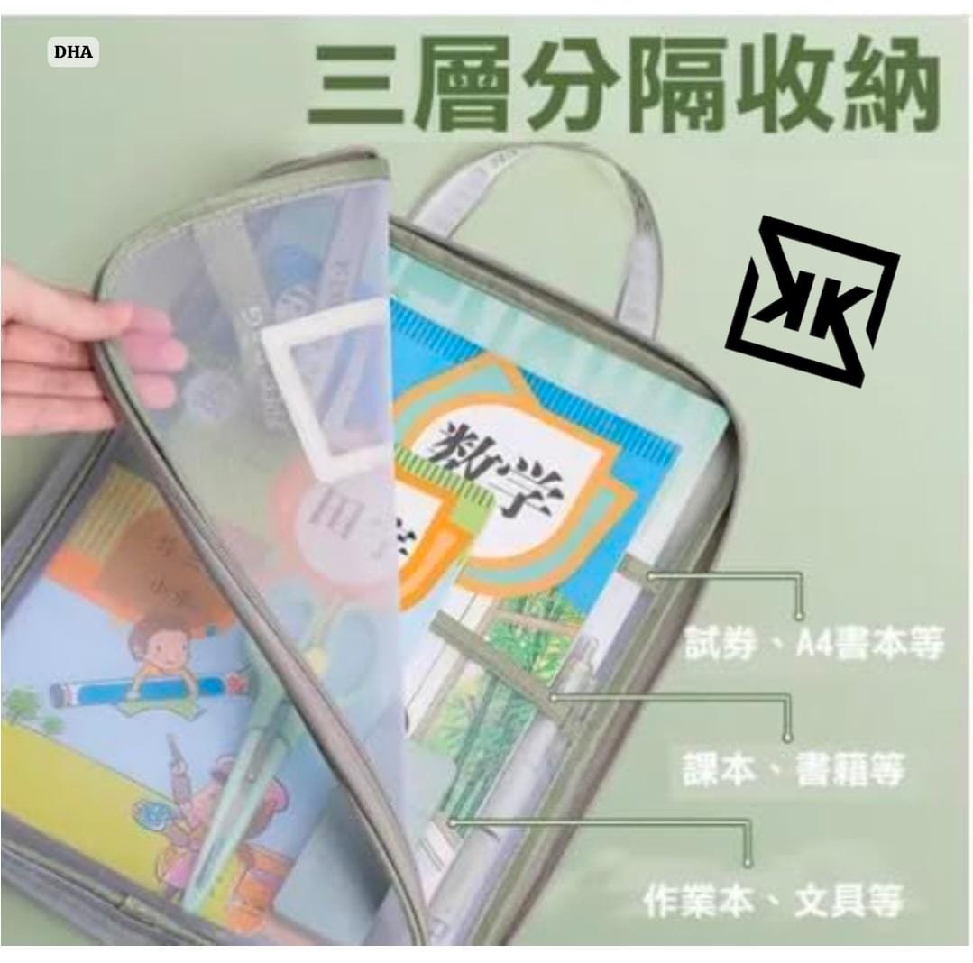 Document Bag Mesh Zipper Pouch Zipper File Bags MOQ-2