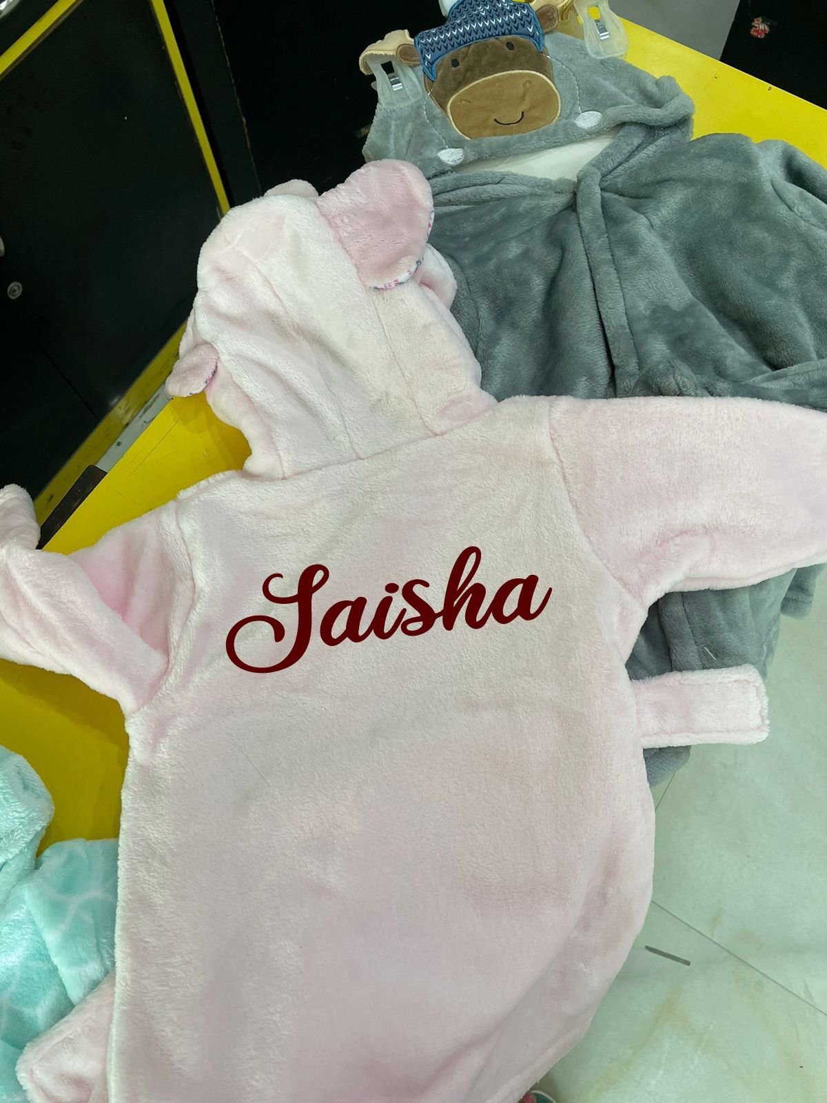 Super cute bathrobe for small kids