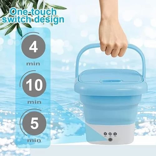 Foldable washing machine 