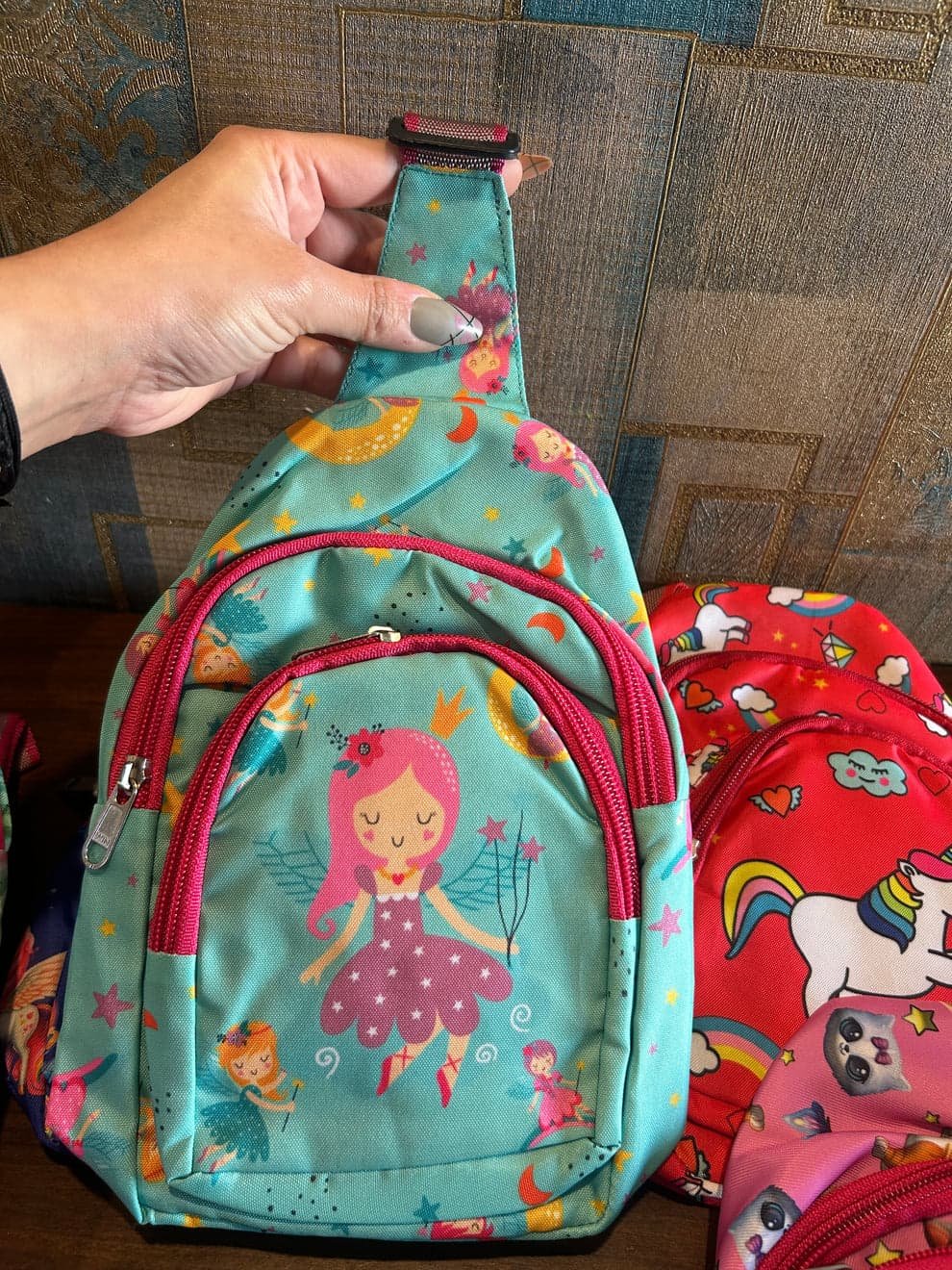 Printed chest pouches ( moq 12) 