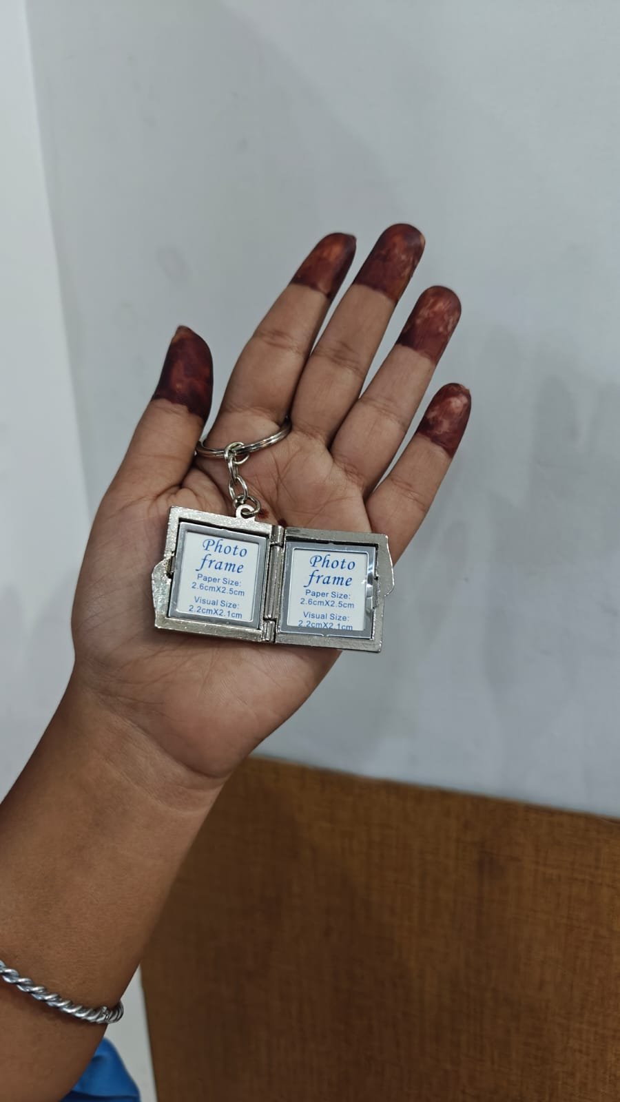 Photo Album Keychain 