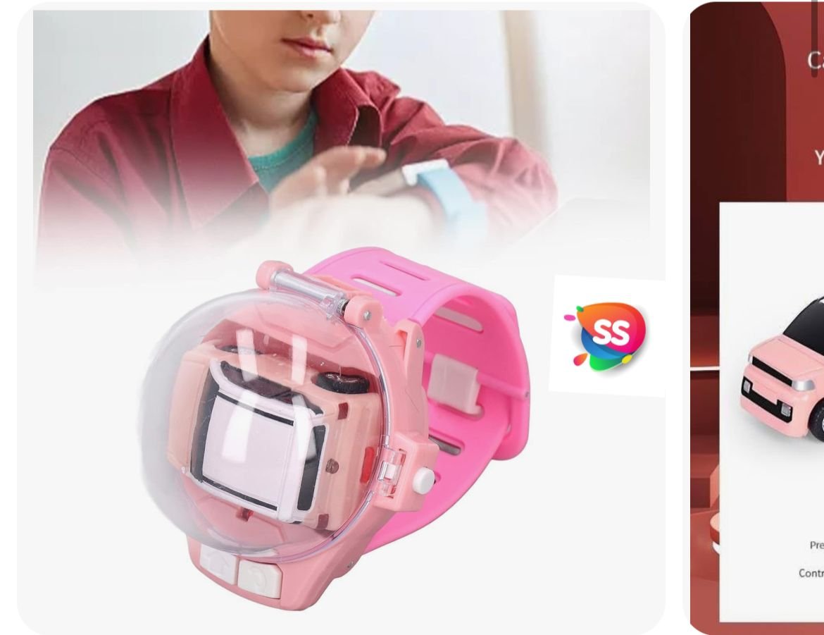 Toys Mini Wristwatch Remote Control Car Toys 