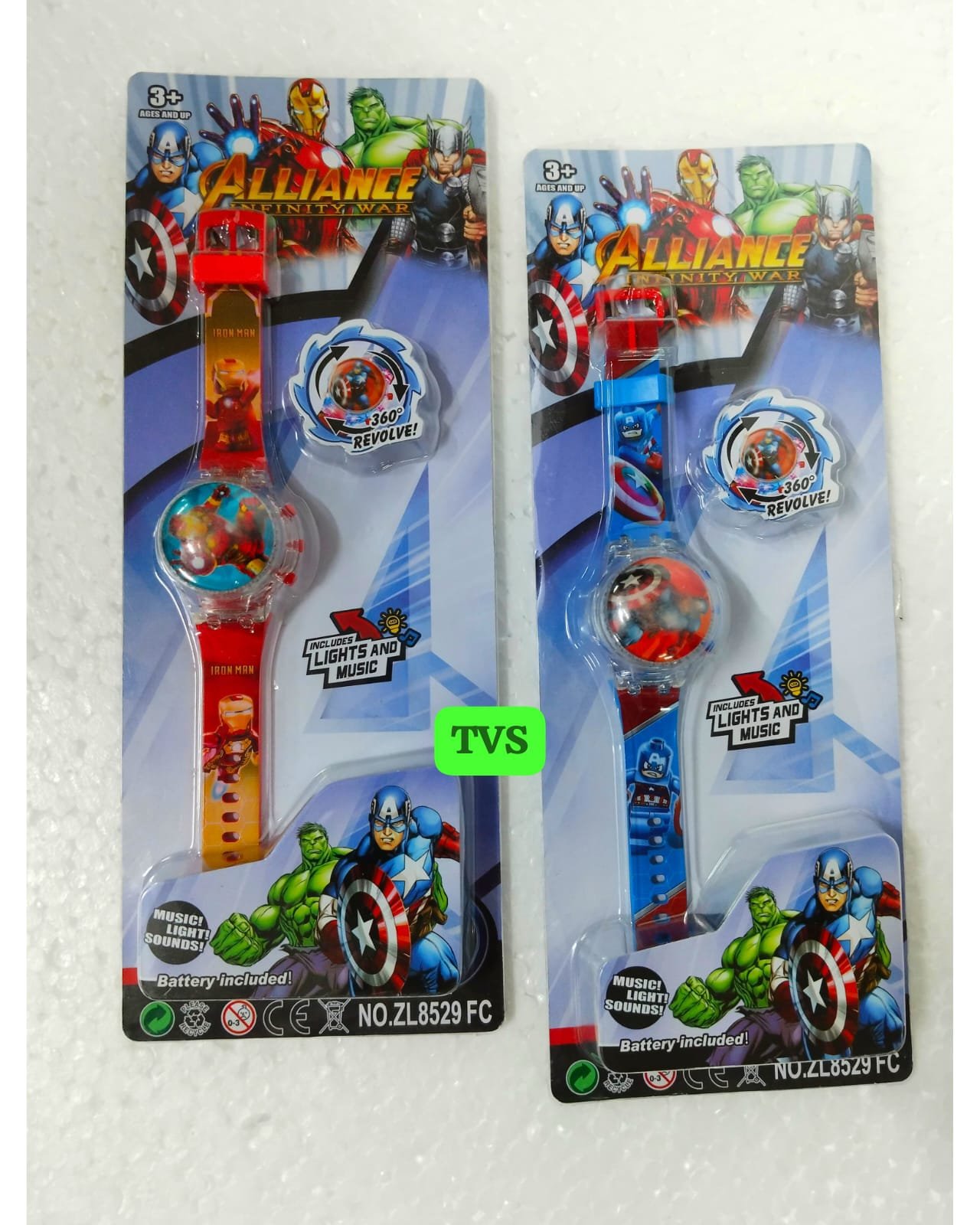 Wristwatch with Spinner MOQ-2